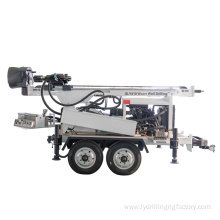 200M Trailer Mounted Water Borehole Drilling Rig Price